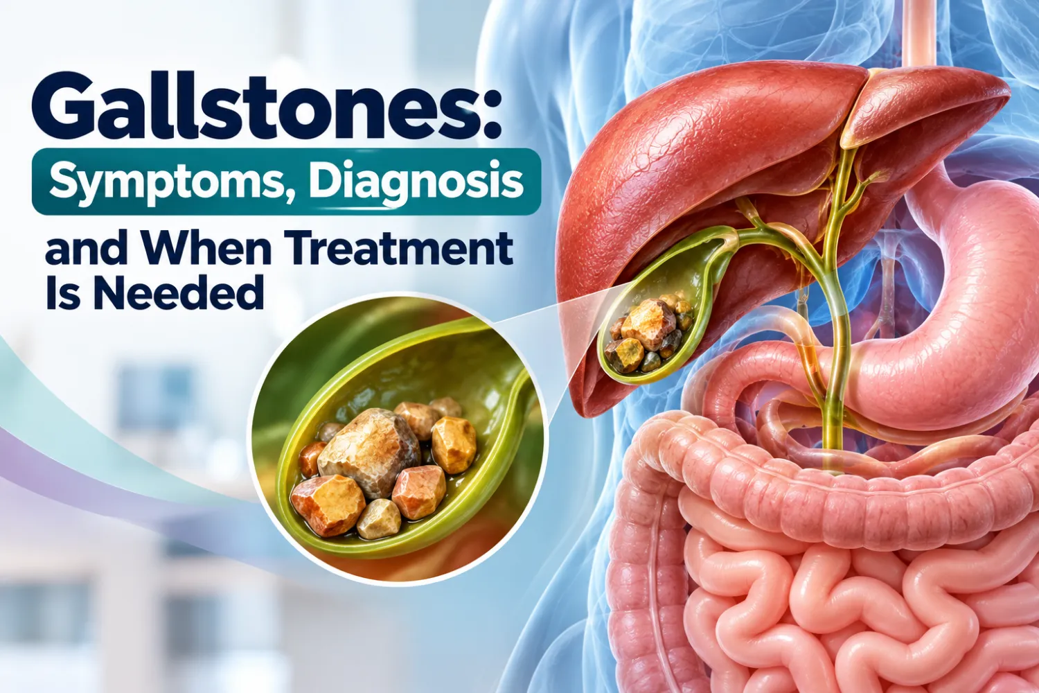 Gallstones: Symptoms, Diagnosis and When Treatment Is Needed